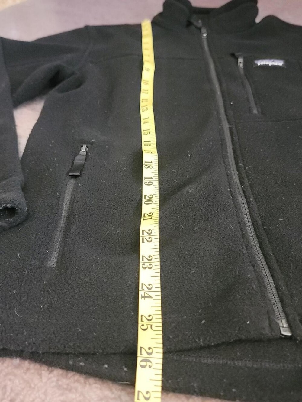 Patagonia Mens Black Classic Full Zip Synchilla Fleece Jacket! Size XS X-Small - Picture 7 of 8